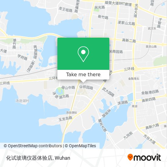 化试玻璃仪器体验店 map