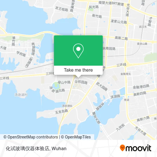 化试玻璃仪器体验店 map