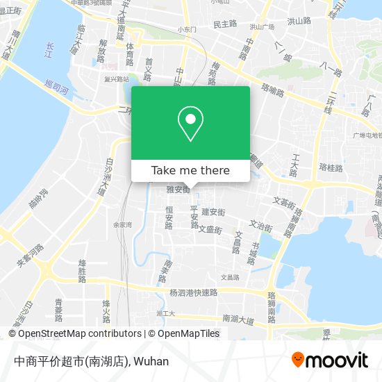 中商平价超市(南湖店) map