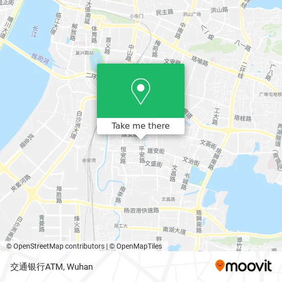 交通银行ATM map