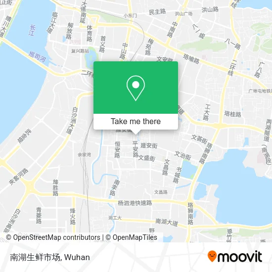 南湖生鲜市场 map