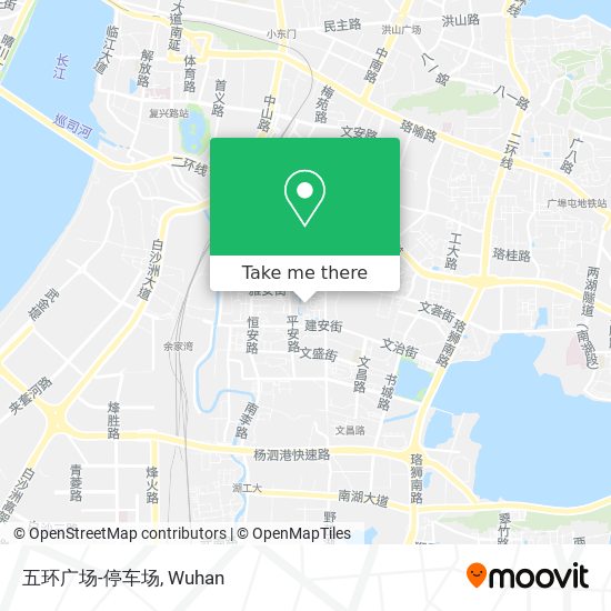 五环广场-停车场 map