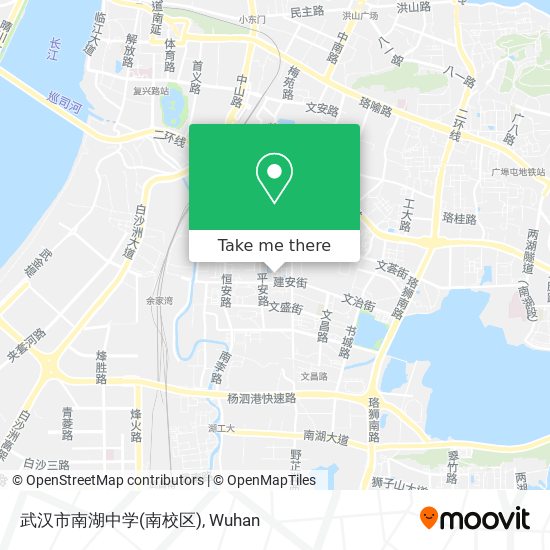 武汉市南湖中学(南校区) map