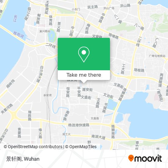 景轩阁 map