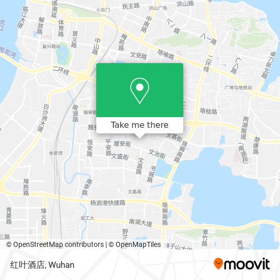 红叶酒店 map