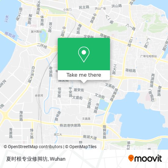 夏时根专业修脚坊 map