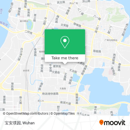 宝安璞园 map
