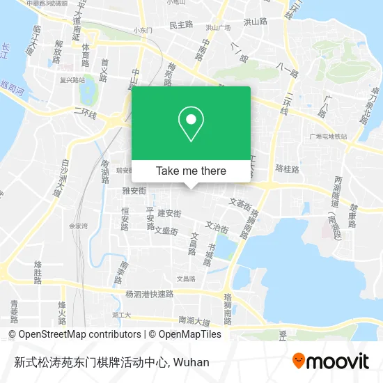 新式松涛苑东门棋牌活动中心 map