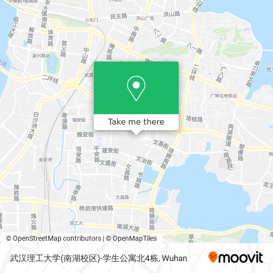武汉理工大学(南湖校区)-学生公寓北4栋 map