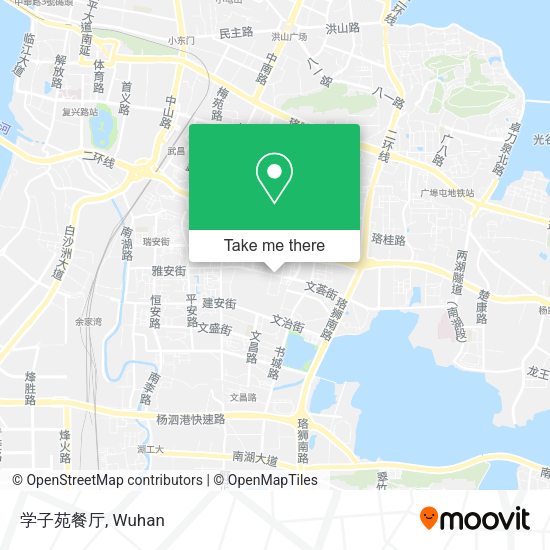 学子苑餐厅 map