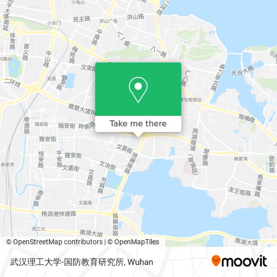 武汉理工大学-国防教育研究所 map