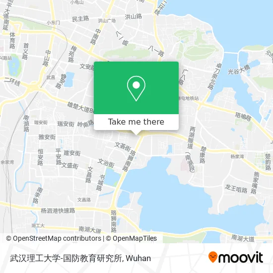 武汉理工大学-国防教育研究所 map