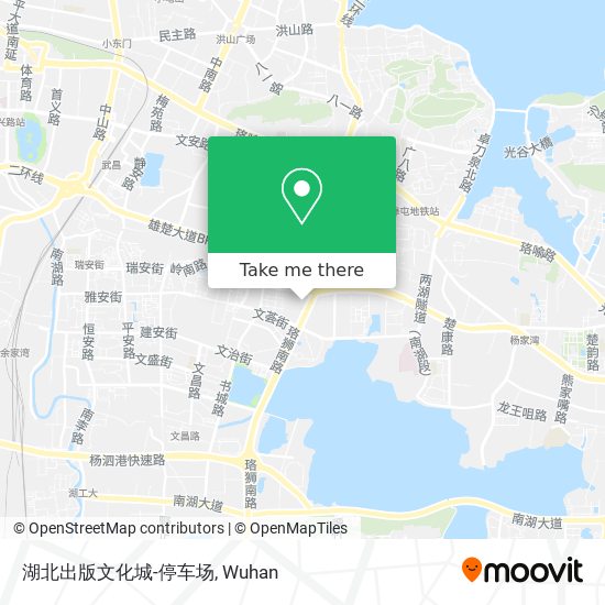 湖北出版文化城-停车场 map