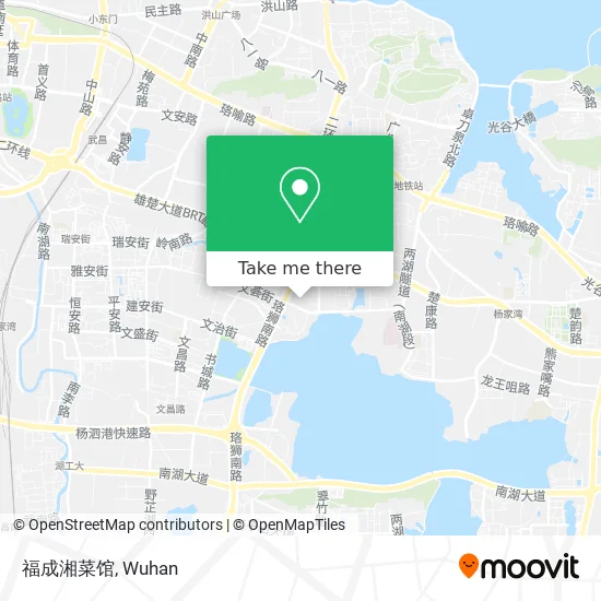 福成湘菜馆 map