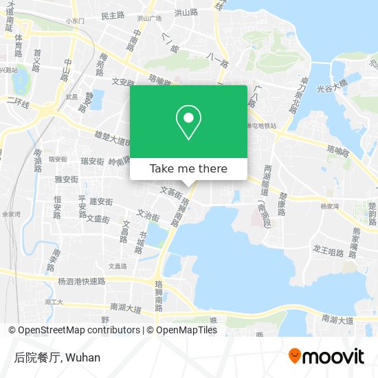 后院餐厅 map