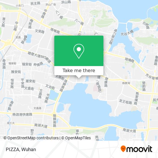 PIZZA map