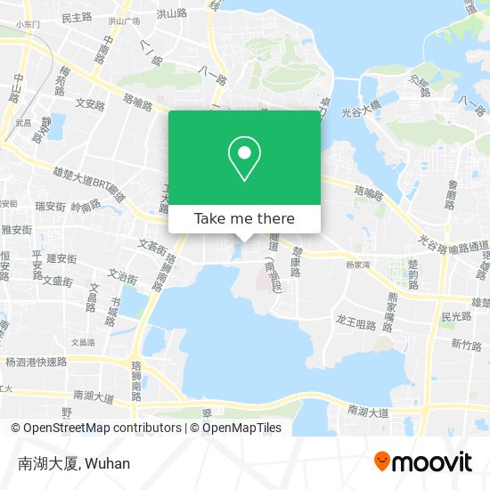 南湖大厦 map