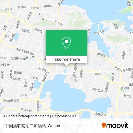 中国油联南湖二加油站 map