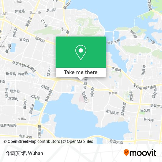 华庭宾馆 map