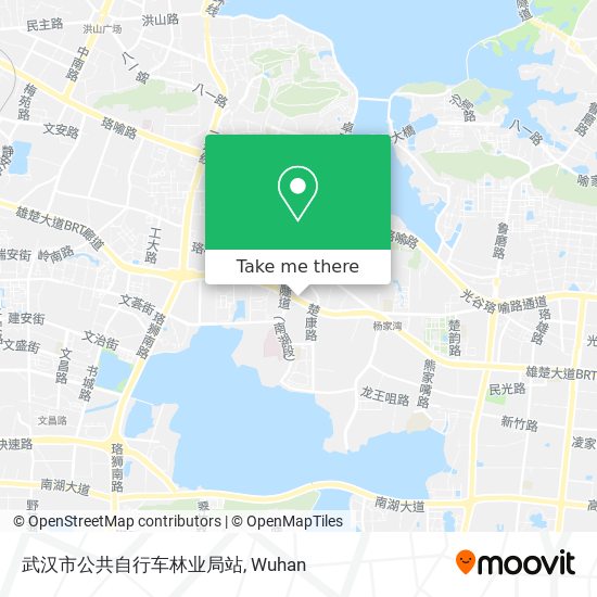 武汉市公共自行车林业局站 map
