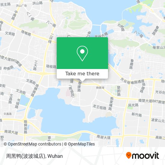 周黑鸭(波波城店) map