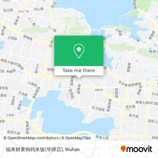 福来财黄焖鸡米饭(华师店) map