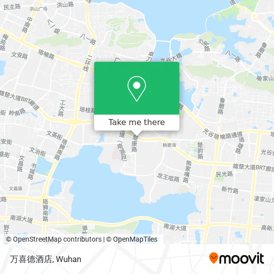 万喜德酒店 map
