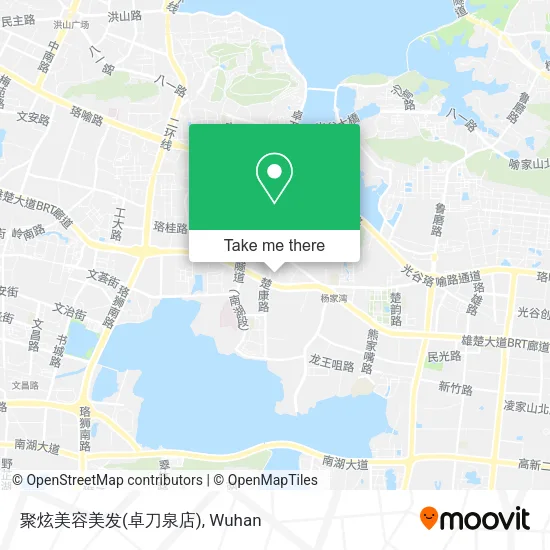 聚炫美容美发(卓刀泉店) map