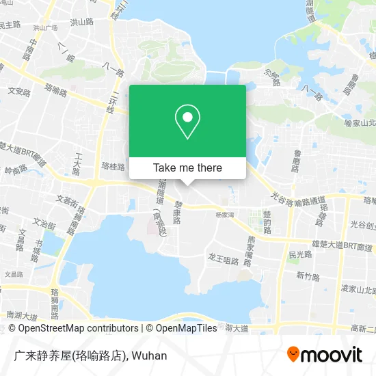 广来静养屋(珞喻路店) map