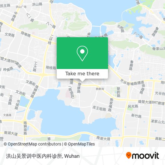 洪山吴景训中医内科诊所 map