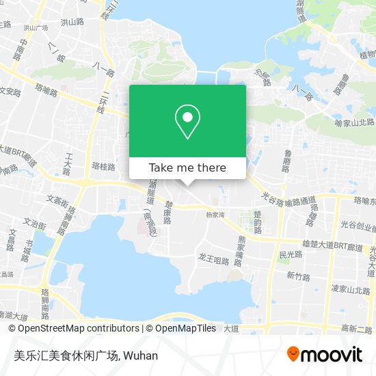 美乐汇美食休闲广场 map