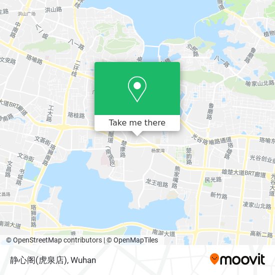 静心阁(虎泉店) map