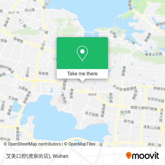 艾美口腔(虎泉街店) map