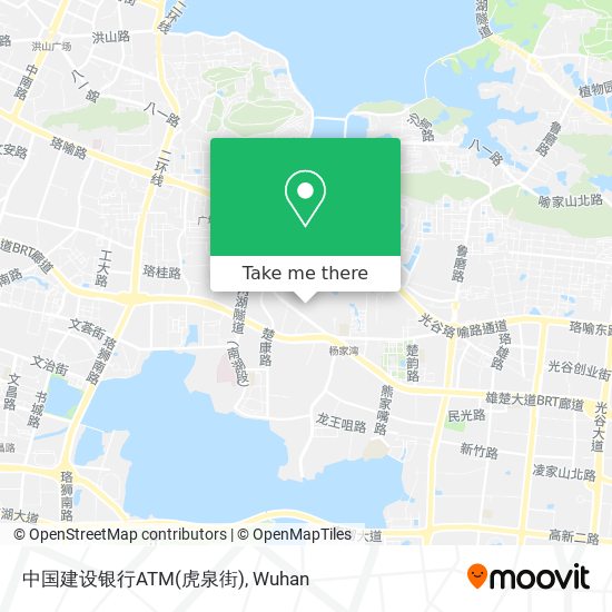 中国建设银行ATM(虎泉街) map