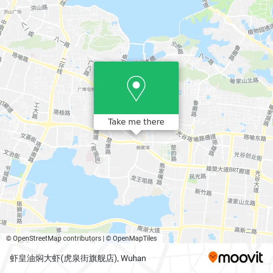 虾皇油焖大虾(虎泉街旗舰店) map