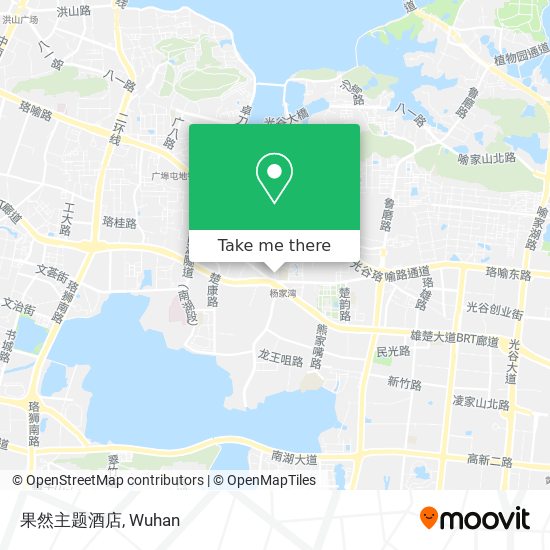 果然主题酒店 map