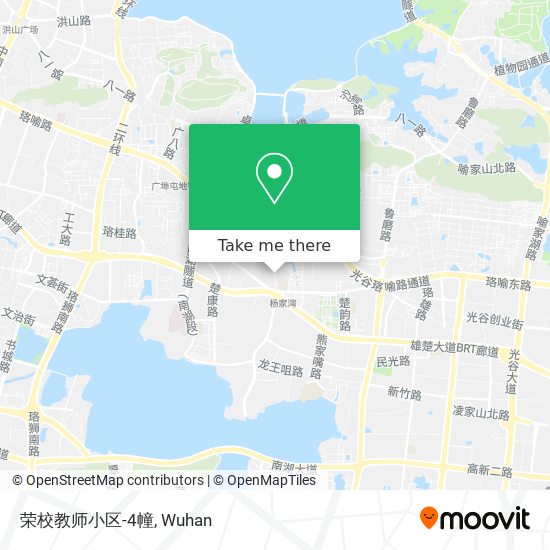 荣校教师小区-4幢 map