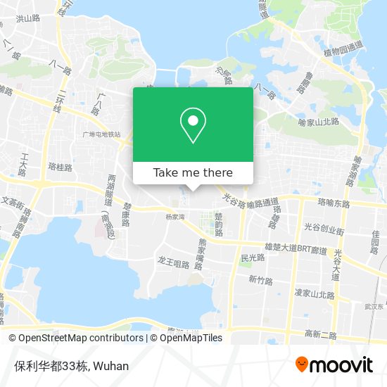 保利华都33栋 map