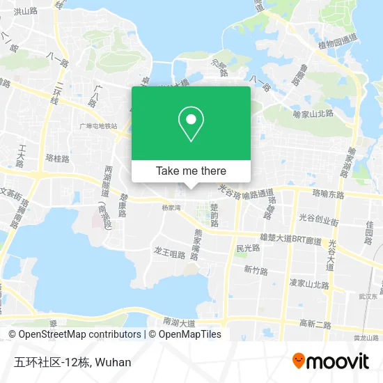 五环社区-12栋 map