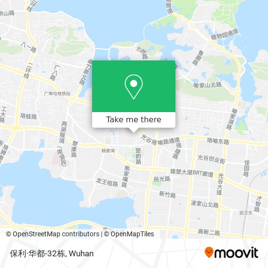 保利·华都-32栋 map