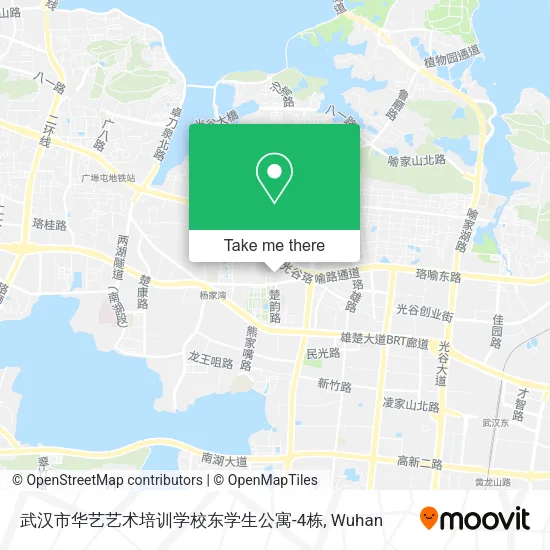 武汉市华艺艺术培训学校东学生公寓-4栋 map