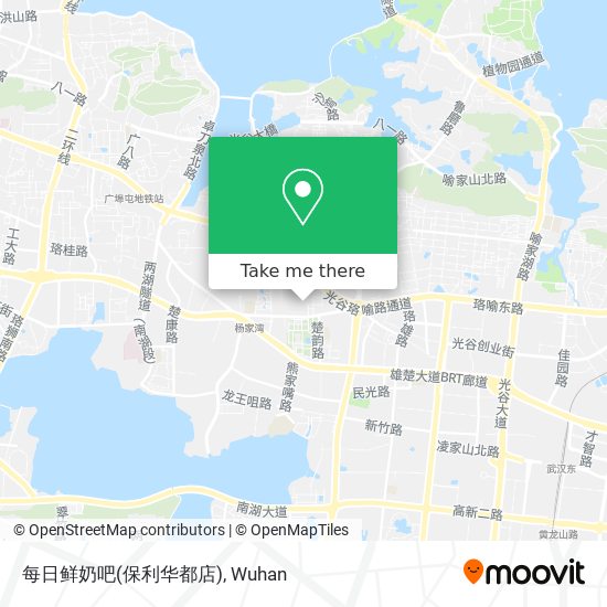 每日鲜奶吧(保利华都店) map