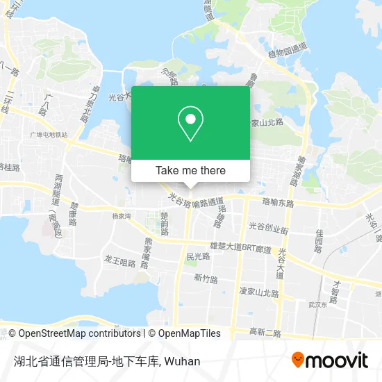 湖北省通信管理局-地下车库 map