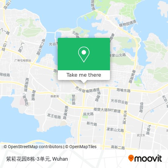 紫菘花园8栋-3单元 map