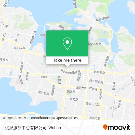 优派服务中心有限公司 map