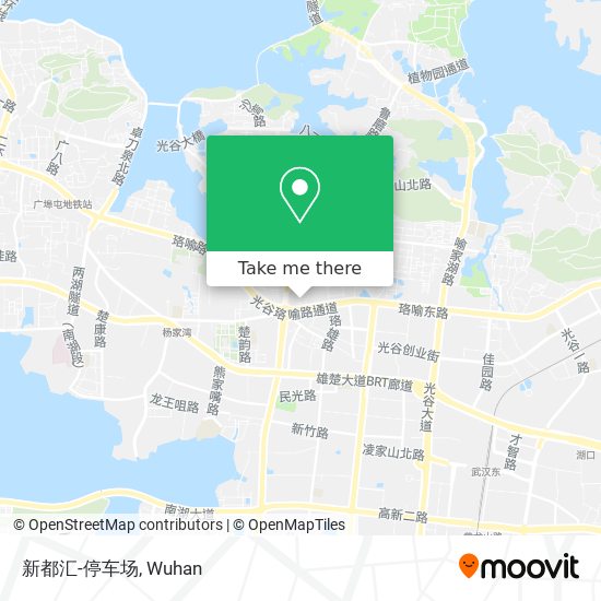 新都汇-停车场 map