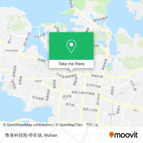 鲁巷科技苑-停车场 map