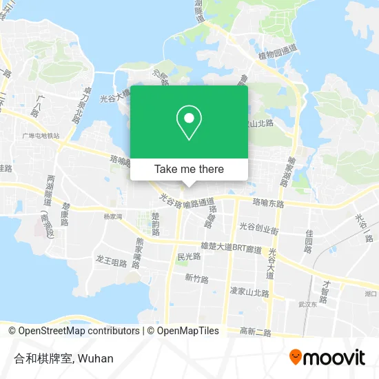 合和棋牌室 map