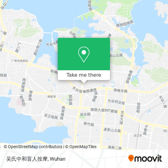吴氏中和盲人按摩 map