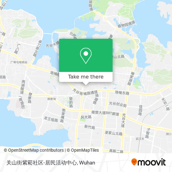 关山街紫菘社区-居民活动中心 map